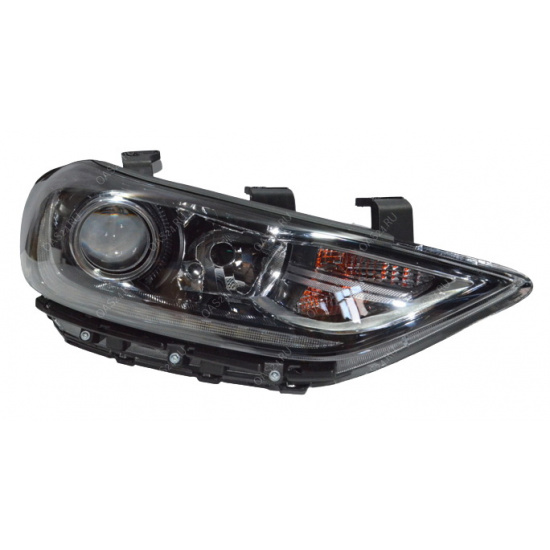 Большое фото товара - 2015-2018 ФАРА ПРАВАЯ ГАЛОГЕН+LED, 01-F200-01EXR. Вариант №1